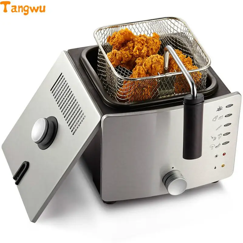 ucretsiz kargo elektrikli fritoz ev dumansiz kizartma makinesi cok fonksiyonlu kucuk tava kizarmis tavuk otantik chicken frying machine chicken machinechicken fryer aliexpress