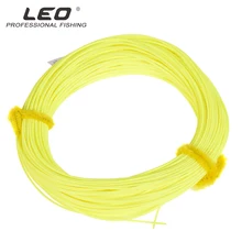 LEO 4F/5F/6F/7F/8F 100FT Fly Line Вес вперед плавающая рыболовная леска для ловли карпа Pesca