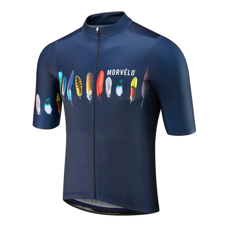 Мужская велосипедная рубашка Morvelo быстросохнущая дышащая Bicicleta лето 2019|Майки для