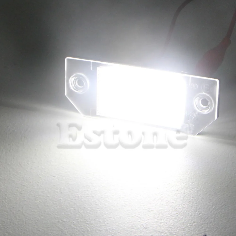 

2x LED White Number Plate Light Lamp For Ford Focus 2 C-Max White