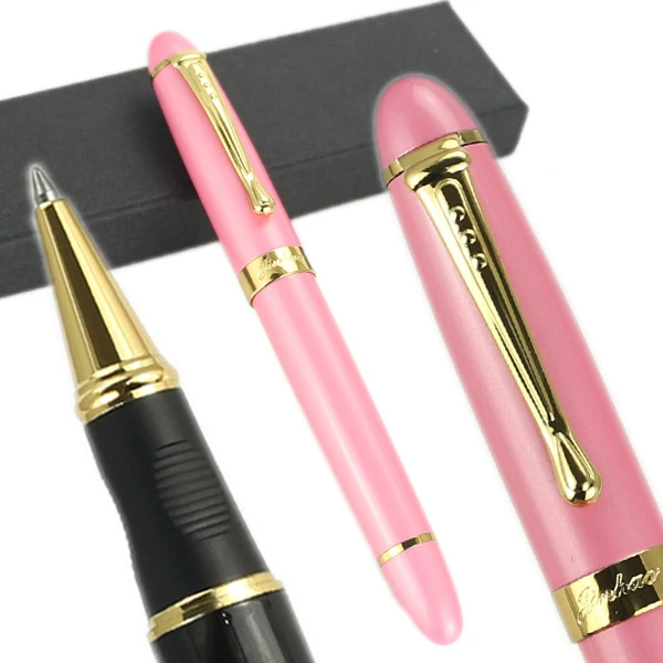 Jinhao X450 высокое качество розовый и золотой 22 стиля шариковая ручка полностью