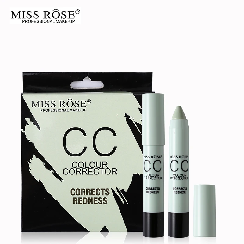 Брендовый макияж Miss Rose консилер палка CC цветной корректор крем для вокруг глаз