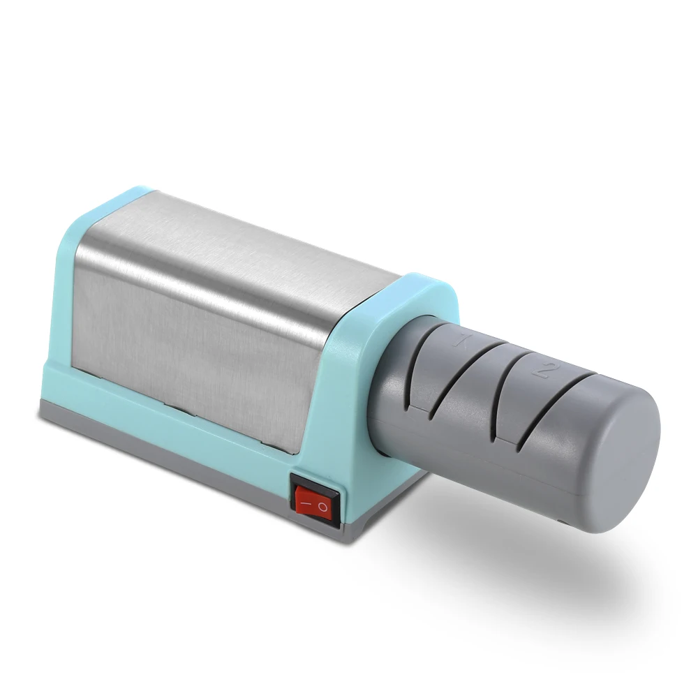 

ZHAOLIDA Electric Diamond Knife Sharpener Speedy Automatic Self-abrasive Home Tools for Ceramic Steel Metal Kitchen Knives