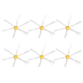 

6 x Side Brush 6-armed for iRobot Roomba 500 600 700 Series 550 560 630 650 760 Vacuum Cleaner Accessories Parts