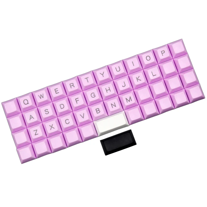 

DSA keycaps with Top printed 26keys/Blank 1U 20 keys/Blank 2U for DIY NIU 40 cherry mx mechanical keyboard