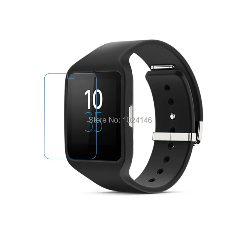 100 шт для sony SmartWatch 3 SWR50 Новинка HD Прозрачная/Антибликовая матовая защитная пленка для экрана с салфеткой для очистки