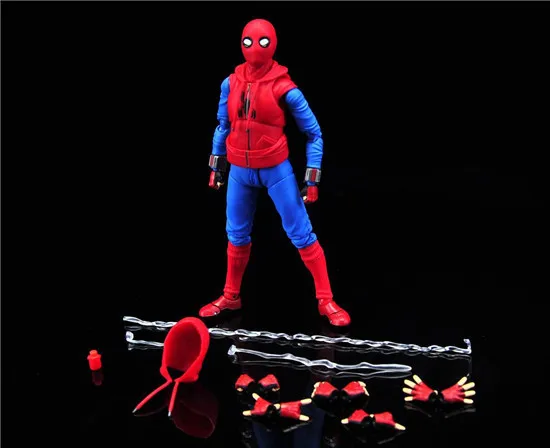 spider man homecoming action figure sh figuarts