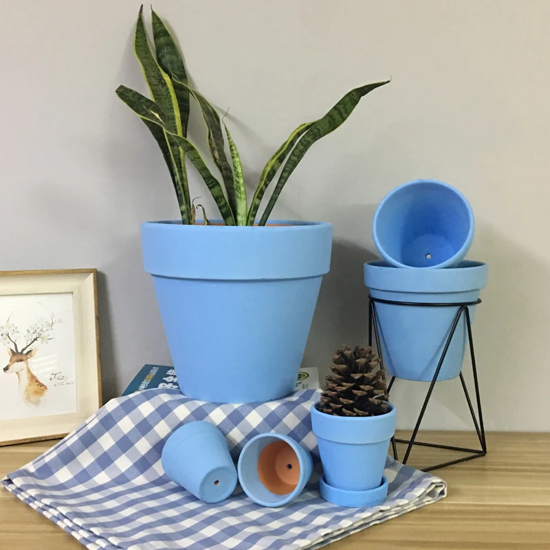 FREE SHIPPING!Simple Nordic style red pottery flower pot succulent plant pot brown green plant flower pot FREE SHIPPING!Simple Nordic style red pottery flower pot succulent plant pot brown green plant flower pot