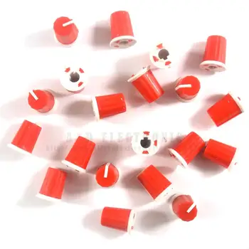 

100pcs Hiqh quality EQ Rotary Knob For Pioneer DJM800 900 2000 NXS, DAA1176 DAA1305 Red Color