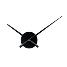 Серебряный Цвет 3D часы стрелки, DIY большие часы стрелки настенные часы 3D домашний декор часы с кварцевым механизмом аксессуары