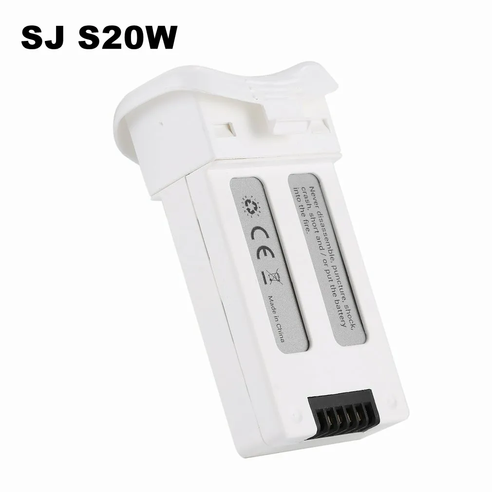 

Lipo Battery 3.7V1000mAh Rechargeable 3.7Wh RC Battery Spare Parts Accessories for Sj S20W RC Drone Quadcopter Aircraft UAV