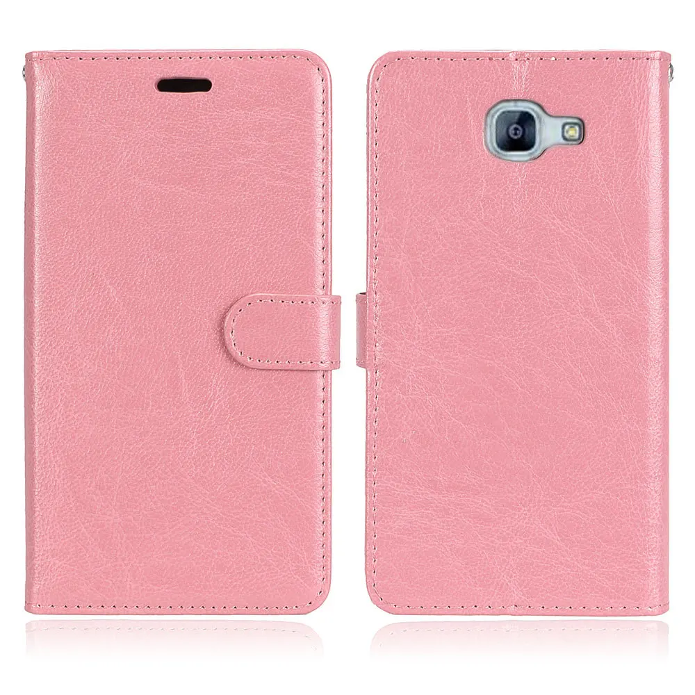 For Samsung Galaxy A8 2016 Luxury Case Flip Wallet Stand Cover