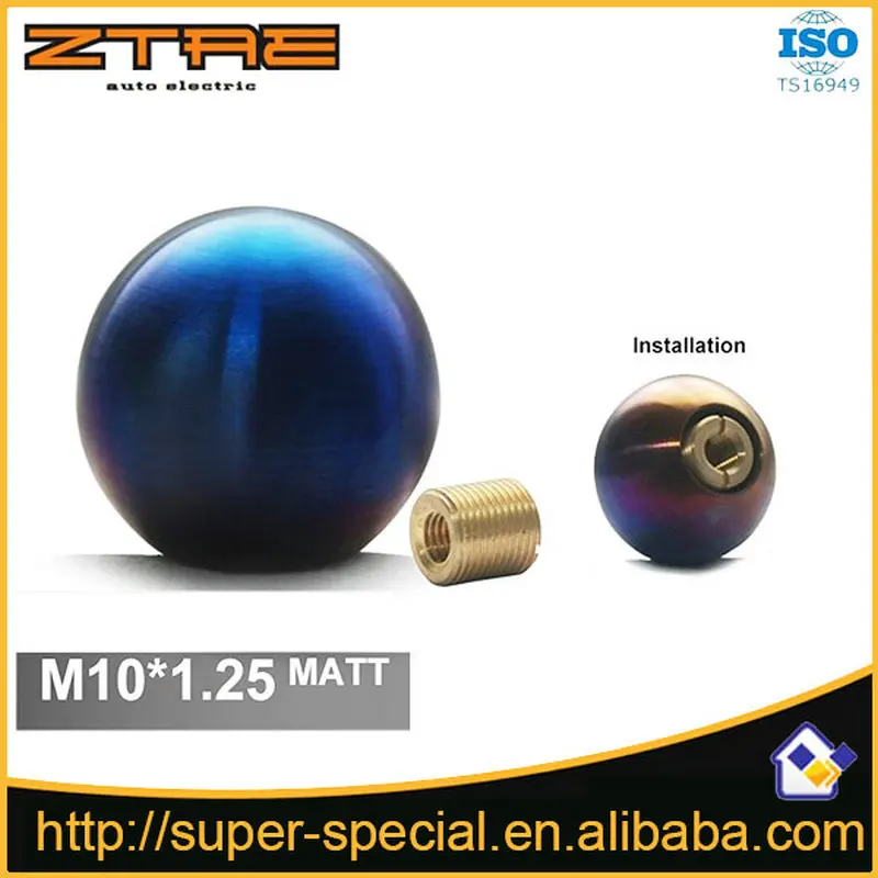 

Matt M10 x 1.25 Full Titanium shift knobs/Jdm gear knob/knob handle For Mitsbishi Mazda Infiniti Nissan Hyundai