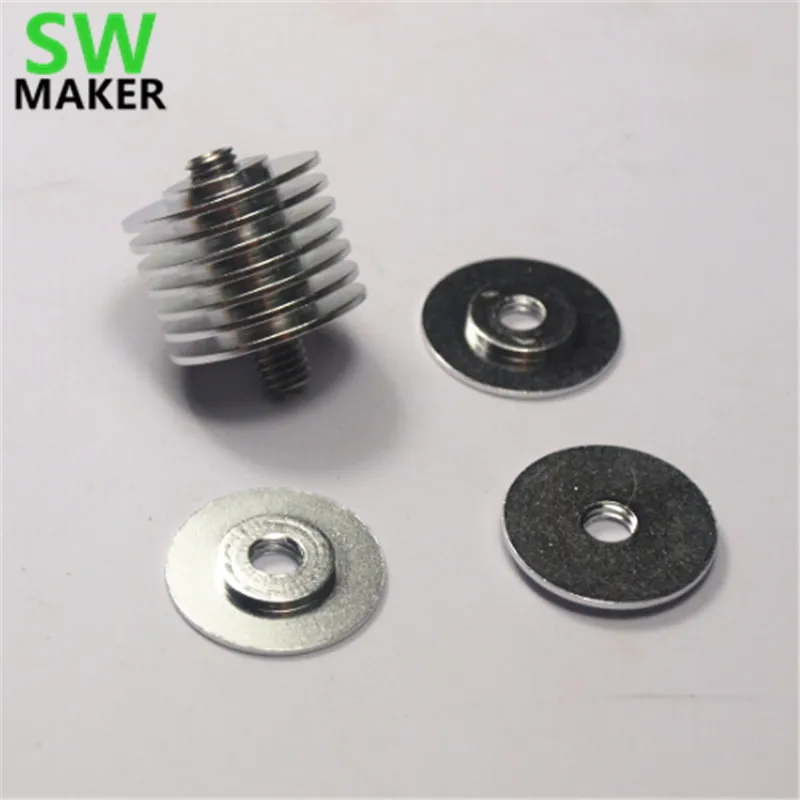 buy SWMAKER 10pcs set Reprap M6 threaded heat sink washers for DIY 3D printer all metal hot end aluminum alloy
