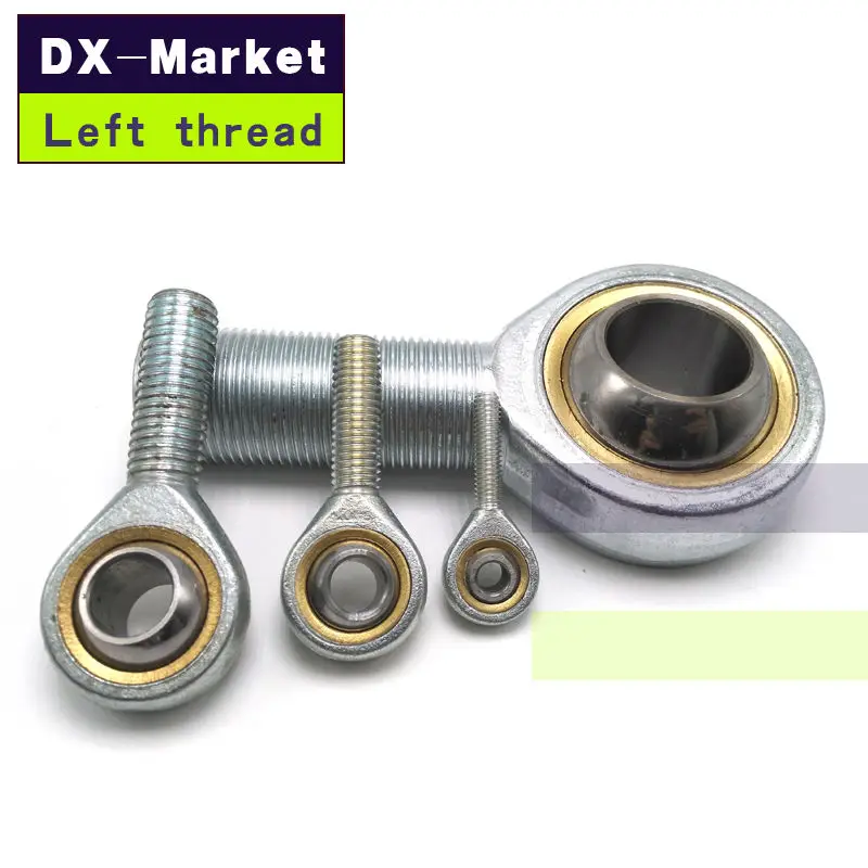 

SAL30 T/K m30 , Fine pitch left thread steel on ptee-metallic fabric maintenance free series ,Self-Iubricating rod end bearings