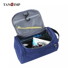 TANGIMP 2017 New Waterproof Men Hanging Cosmetic Bags Makeup Nylon Travel Organizer Zipper Wash Toiletry Case