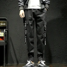 Мужская модная уличная одежда Для мужчин s, брюки, штаны для бега, для молодежи Повседневное летние штаны бренд S987