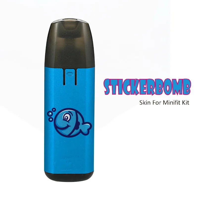 

Electronic Cigarette Protective Skin For Minifit Pod Kit Multi Colors Wrap Sticker for Ecig Minifit Kit from A-Touch