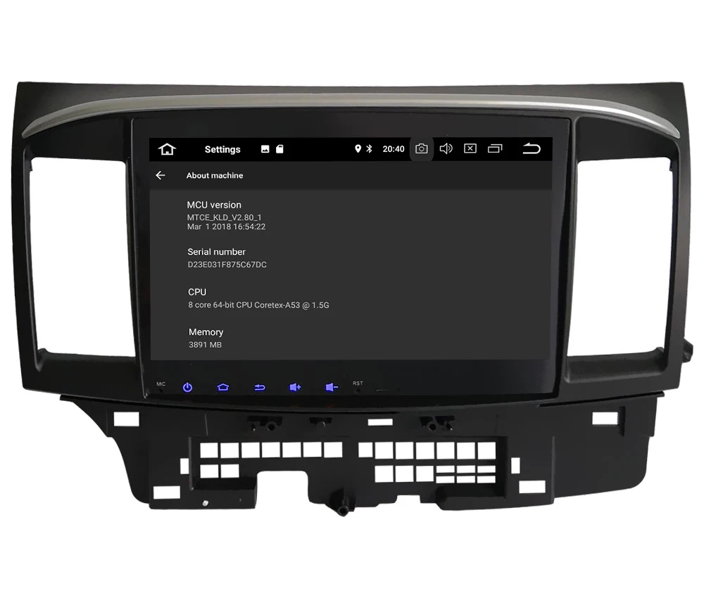 Top 10.1" IPS Octa Core 4G Android 8.1 4GB RAM 64GB ROM RDS Car DVD Multimedia Player Radio Stereo For Mitsubishi Lancer 2006-2016 4