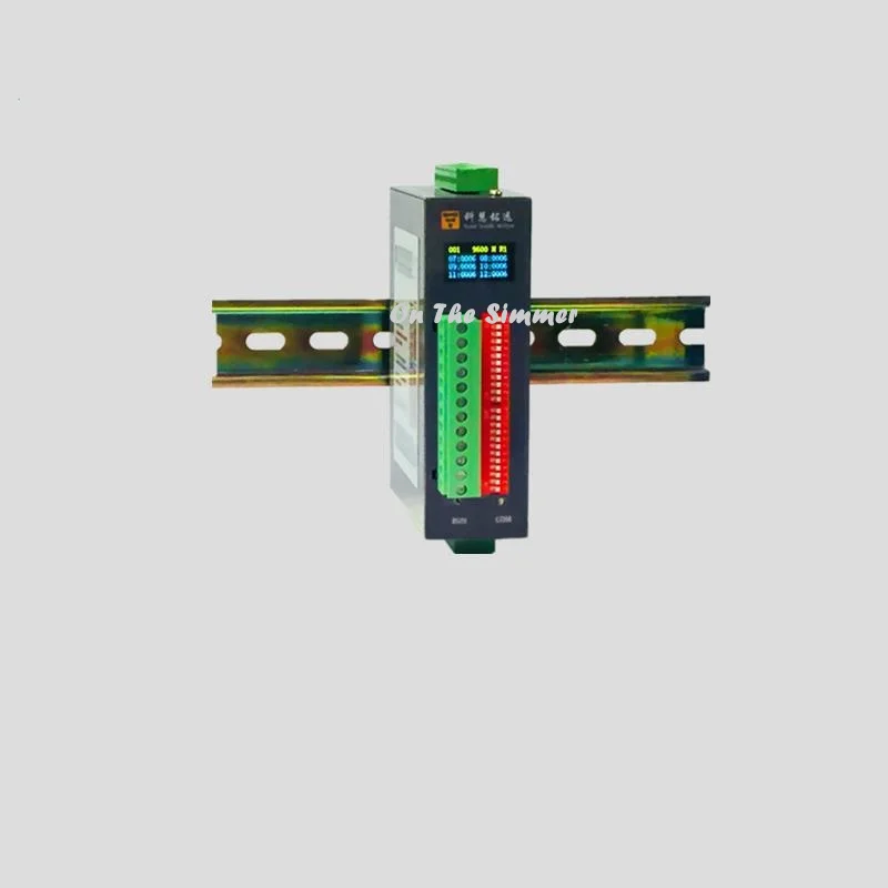 С аналоговым и цифровым дисплеем ввода вывода вход приобретения модуль modbus RTU TCP