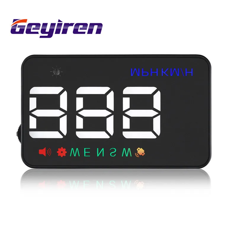 imágenes para GEYIREN A5 Head Up Display HUD 3.5 pulgadas Coche Parabrisas proyector de Exceso de velocidad Velocímetro-GPS Satélite 2 Modo Exhibición 2017 nueva imágenes para GEYIREN A5 Head Up Display HUD 3.5 pulgadas Coche Parabrisas proyector de Exceso de velocidad Velocímetro-GPS Satélite 2 Modo Exhibición 2017 nueva