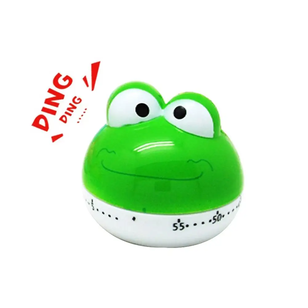 

Hot 1pc Cartoon Rabbit/Frog/Rabbit/Bear Cooking Kitchen Timer Countdown Mechanical Alarm