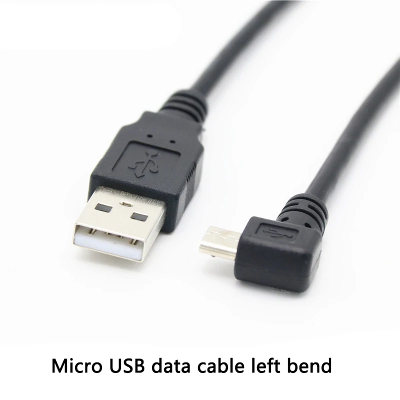 Высокое качество Черный 1 шт. левый Угловой 90 градусов USB 2 0 Тип A папа к женскому