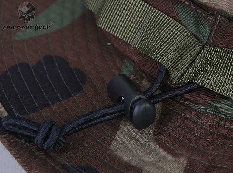 Emersongear-Airsoft Combat Hat, Woodland, EM8735
