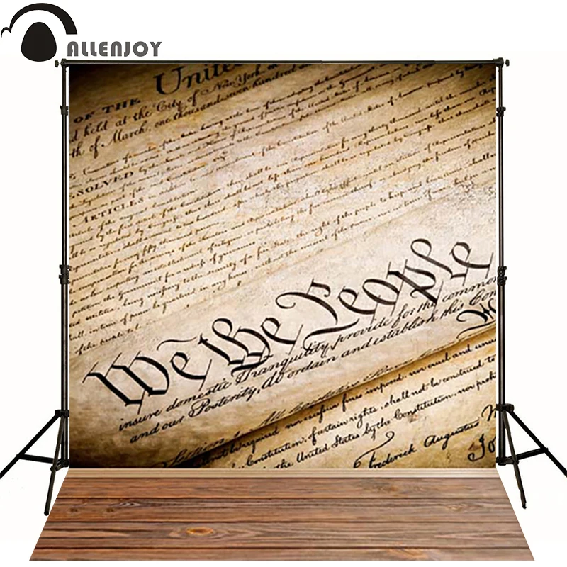 

Allenjoy Photographic background Fancy wood floor Old English diary newborn backdrops photography cute princess photo for studio