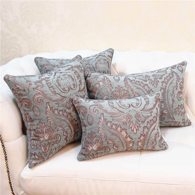 Drop Ship Vintage Luxury Flocking Pillow Cover Plaid/Elegant/Flower/Home  Decor/Sofa/Car Cushion Cover/Decorative Pillows 18