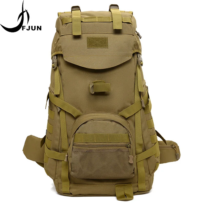 

40L Nylon Waterproof Military Tactical Sport Bag Men Women Travel Hiking Camping Outdoor Mountaineering Backpack DG21