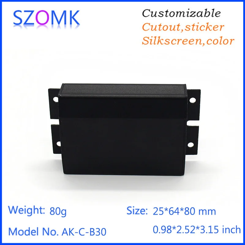 aluminum extrusion case szomk aluminum project box electronics enclosure for pcb aluminum amplifier housing box extruded junction box aluminum diy box pcb control enclosure electrical gps tracker outlet boxes   (15).jpg