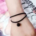 

B221 Brand Women charm cheap Bracelet Double layer Vintage Lady Handmade Jewelry Black Gothic pearl Bracelet Gift