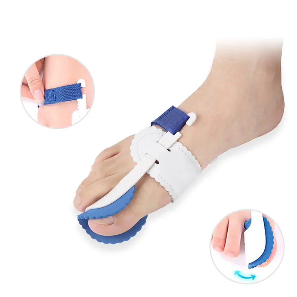 

2pcs Thumb Correction Feet Device Comfortable Aolikes Hallux Valgus Stretchers Foot Pads Foot Care Unisex Orthopedic Supplies