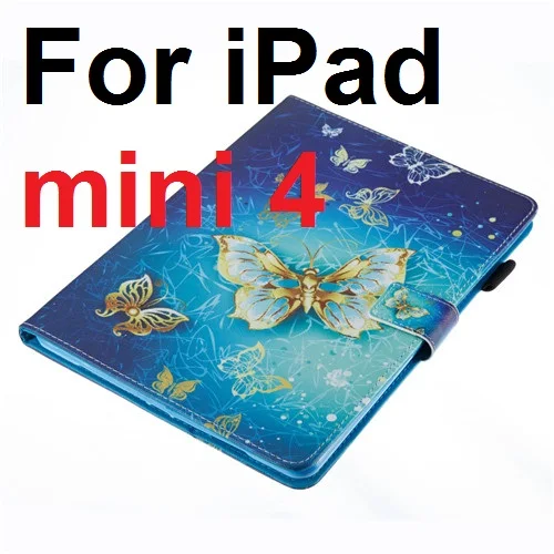 Кожаный чехол для iPad Air 12 iPad 234 iPad Mini 1234 Pro9.7 10,5 iPad 9,7 Air 10,5 - Цвет: For iPad Mini 4