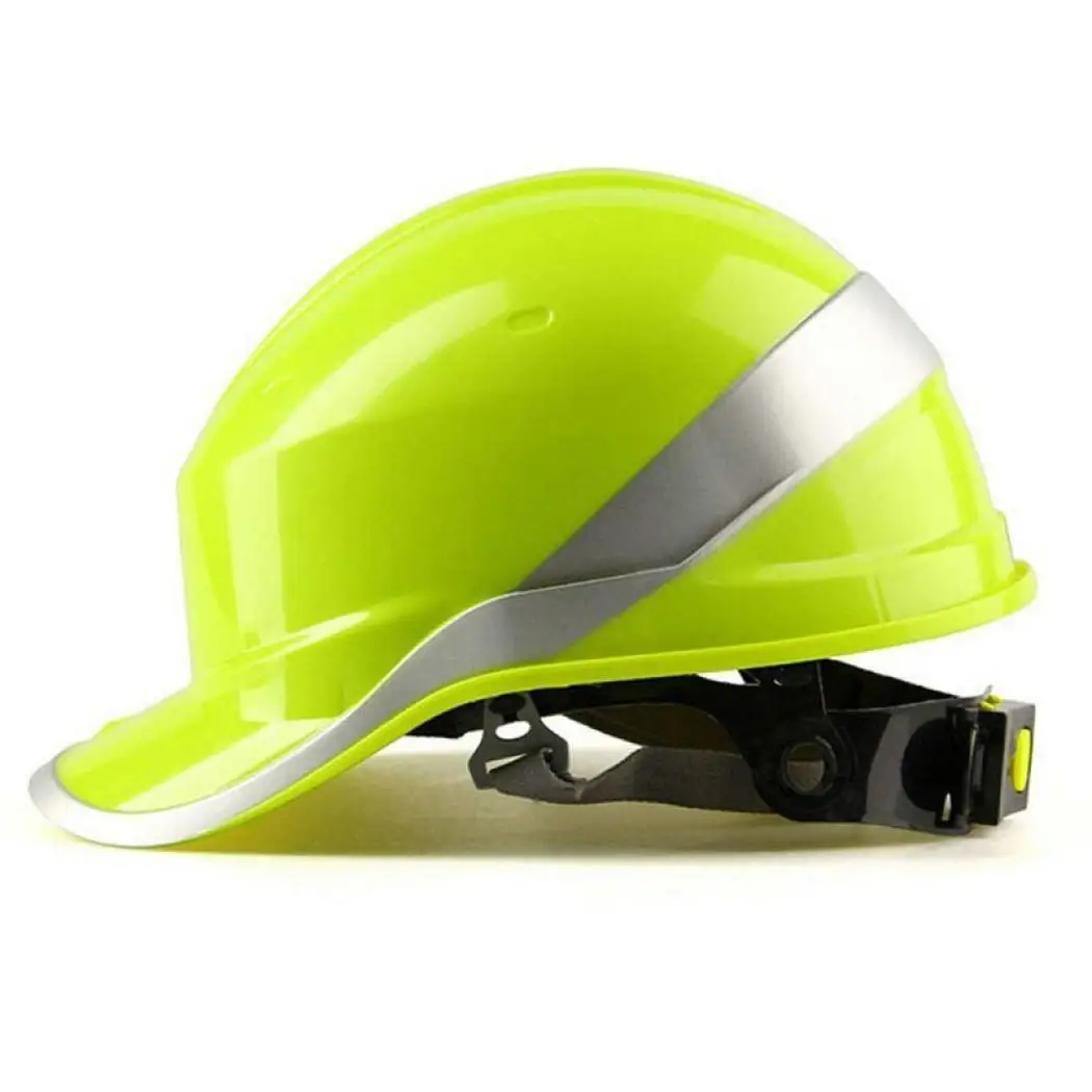 Insulation Sweat Absorption Safety Helmet Full Brim Head Protection - Цвет: green