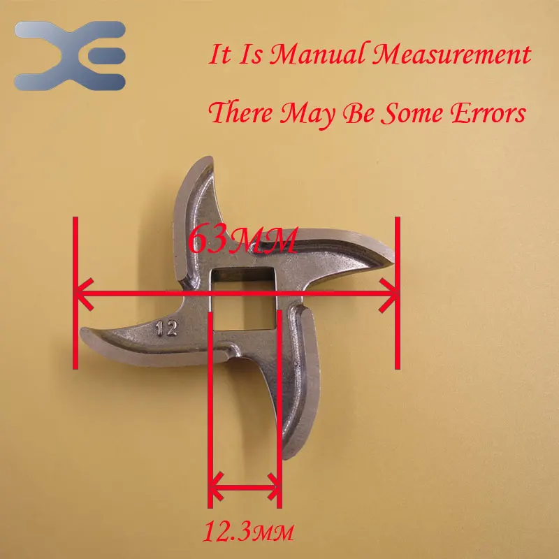 

Free Shipping Kitchen Appliance Parts High Quality Stainless Steel 12 Type Meat Grinder Knife Meat Grinder Parts