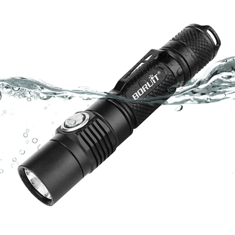 

Strong light tactical flashlight LED XPL highlight long-range USB rechargeable waterproof flashlight