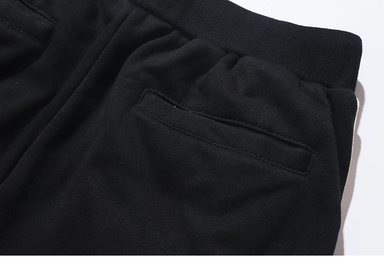 2019 для мужчин брюки карго Sweatpant уличная Harajuku бегунов брюки боковой полосой карманы, набедренный хип брюки для девочек трек мотобрюки хлопок