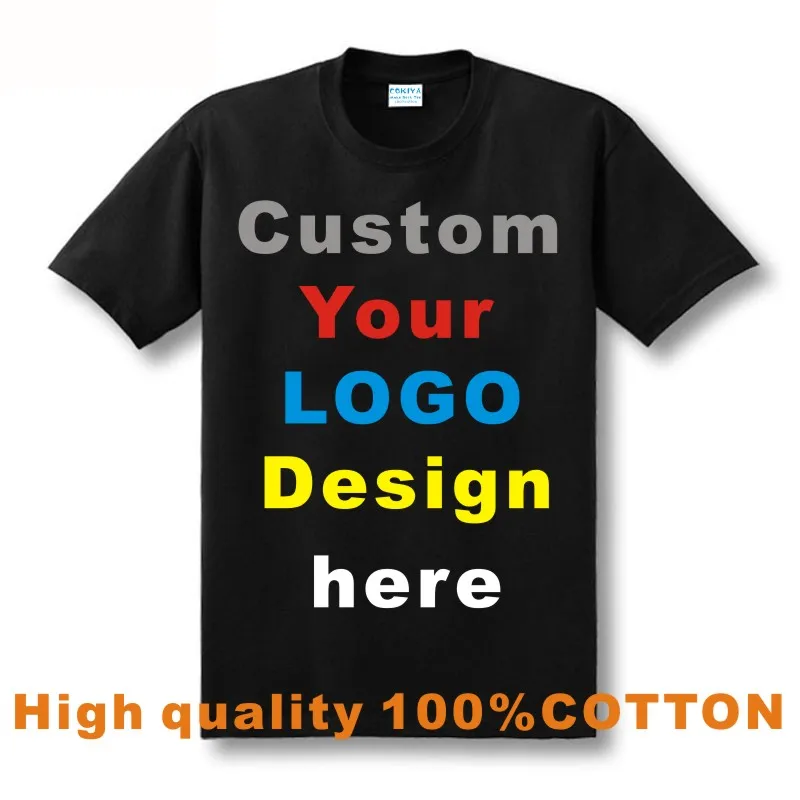 Printed Personalized T Shirts Designer Logo Mens T Shirt ...