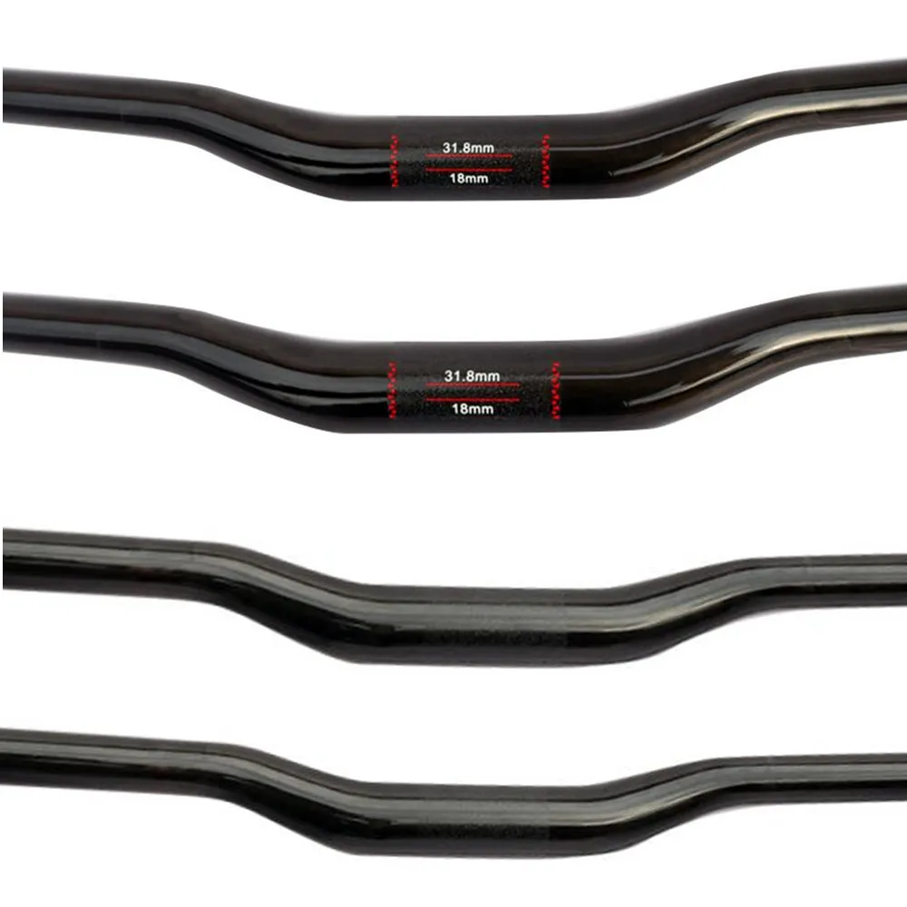 

UD MTB carbon handlebar no logo rise carbon handlebar mountain bike bicycles carbon rise handlebar 31.8*600-760mm