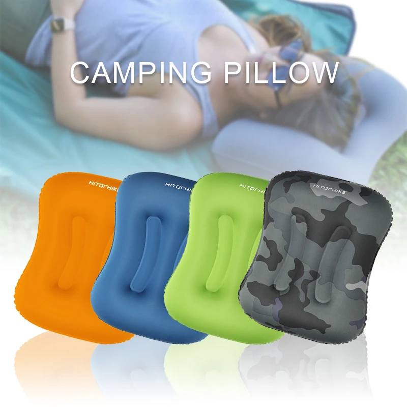 

Hitorhike Travel Office Foldable Pillow Inflatable Pillow Ultralight Outdoor Sleeping Gear Mini Travel Aeros Pillow Cushion Soft