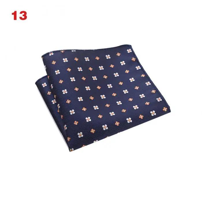Винтажный Мужской британский дизайн цветочный принт Карманный квадратный платок полотенце для сундуков аксессуары для костюма FS99