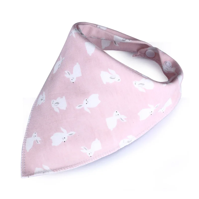 Cotton Baby Bibs Bandana Feeding Brup Cloth for Infant Newborns Saliva Towel Scarf Kids Toddler Baby Care Boys Girls Stuff Bib