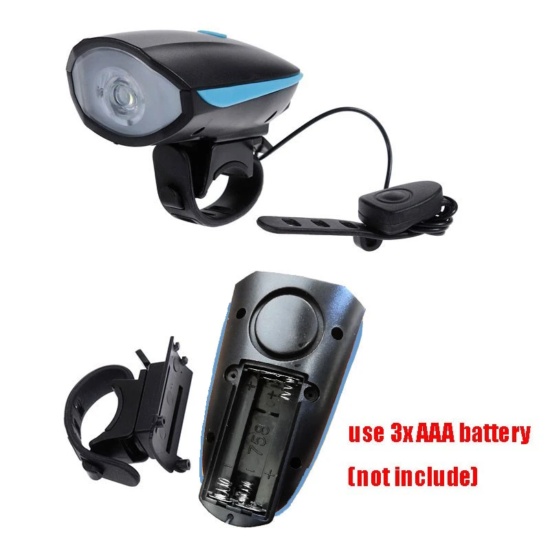 Discount Zacro Bicycle Light with Bell 250 Lumen Running Lights Multifunction Headlight for Bicycle Mtb Road Cycling Led Accessories 4