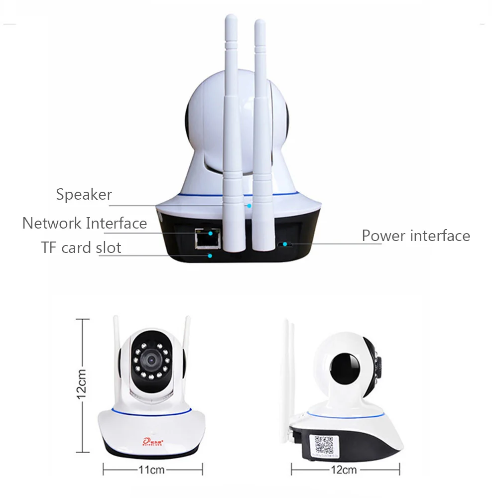Wifi Wireless Remote Monitor Mobile Phone Smart Home Network High Definition Monitoring Camera