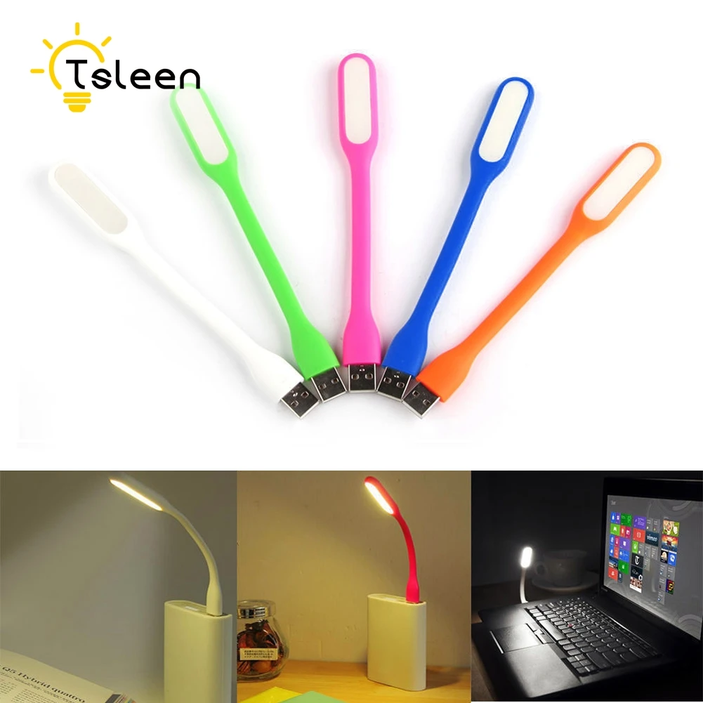 TSLEEN 4 шт. мини USB Светодиодная лампа портативная клавиатура светильник ультрабук