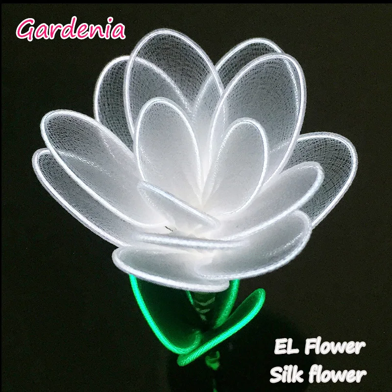 12 Stype Glittery Neon LED Viridulum Hana Holiday lighting light silk flower Sparkling EL wire Flower for wedding,Party Supplies 12 Stype Glittery Neon LED Viridulum Hana Holiday lighting light silk flower Sparkling EL wire Flower for wedding,Party Supplies