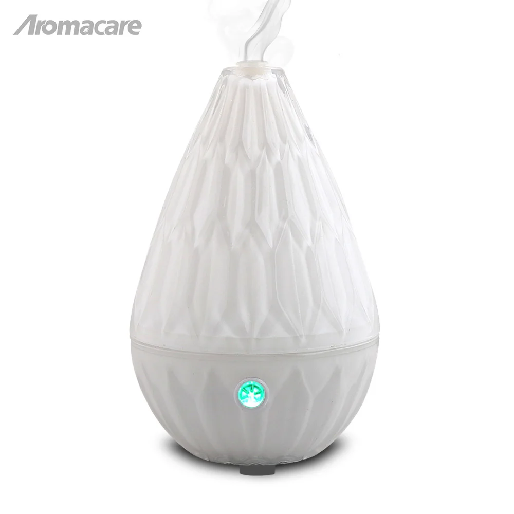 Aromacare 100 мл стекло PP мозаика ароматерапия диффузор масло увлажнитель тумана увлажнитель воздуха Ароматерапия очиститель холодный воздух - Цвет: White