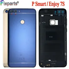 Oryginalny nowy dla Huawei P inteligentny pokrywa baterii obudowa tylna obudowa powrót Case wymiana FIG-LX1 dla Huawei ciesz 7S pokrywa baterii